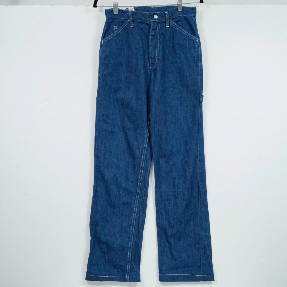 Vintage 1970s Chamar Painter Pants 27x30 Made in USA Scovill Workwear